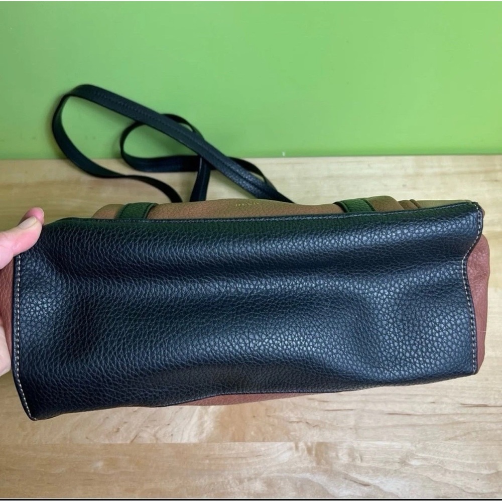 Relic Make Today Great Bag preppyOf Brown Snap Tote Purse Bag - Picture 9 of 11